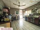 Spacious kitchen with modern appliances