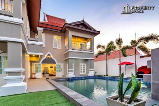 Thai Style 6 Bedroom Pool Villa In East Pattaya For Sale