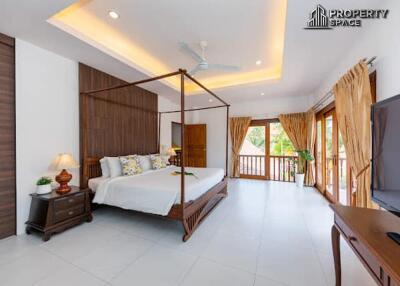 4 Bedroom Pool Villa Modern Bali Style In Na Jomtien For Sale and Rent