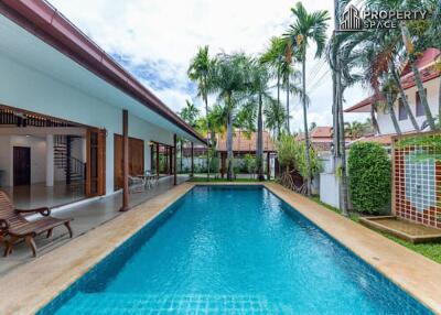 4 Bedroom Pool Villa Modern Bali Style In Na Jomtien For Sale and Rent