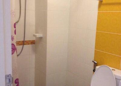 Bathroom with shower and toilet