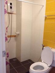 Bathroom with shower and toilet