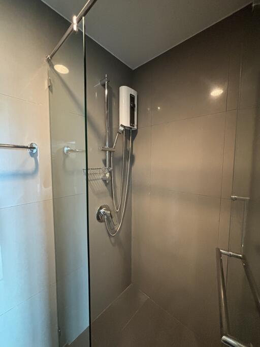 Modern bathroom shower area