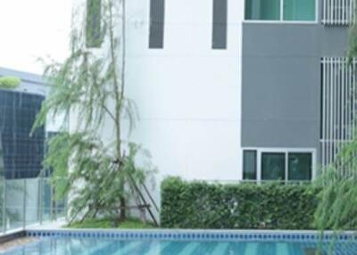 Outdoor Swimming Pool in Modern Residential Building