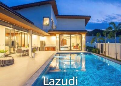 Luxurious 5 bed Modern Pool Villa for Sale in Hua Hin