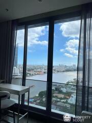 2-BR Condo at Chapter Charoennakhorn - Riverside near BTS Krung Thon Buri