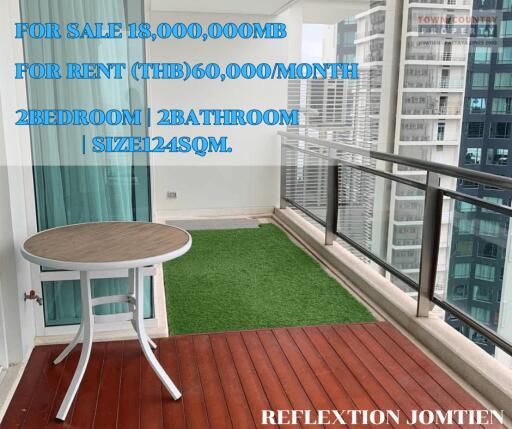 2BEDROOM SEA VIEW CONDO FOR SALE AT JOMTIEN