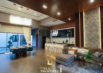 Modern Luxury Pool Villa - Reservoir Town Pattaya