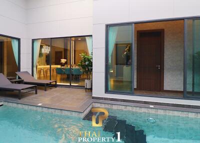 Modern Luxury Pool Villa - Reservoir Town Pattaya