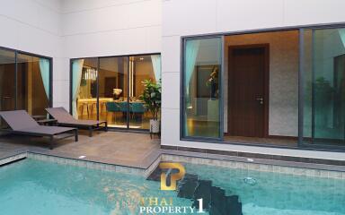 Modern Luxury Pool Villa - Reservoir Town Pattaya