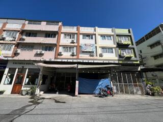 Front view of residential building