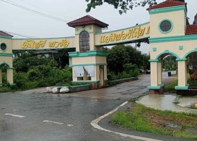 Entrance gate to property