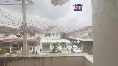 View of residential area from balcony