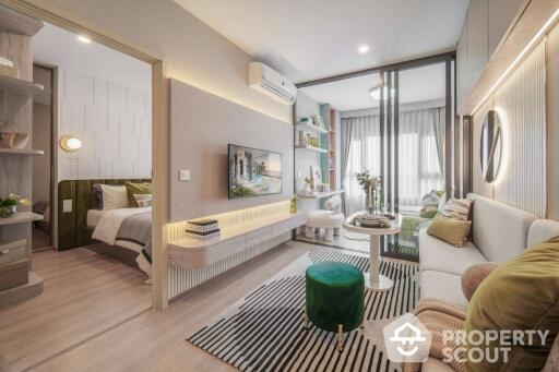 3-BR Condo at Life Rama 4 - Asoke near MRT Queen Sirikit National Convention Centre