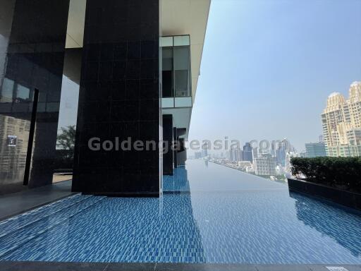 2 Bedrooms Furnished Condo with Balcony at Nara 9 - Sathorn