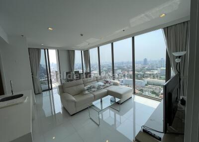 2 Bedrooms Furnished Condo with Balcony at Nara 9 - Sathorn