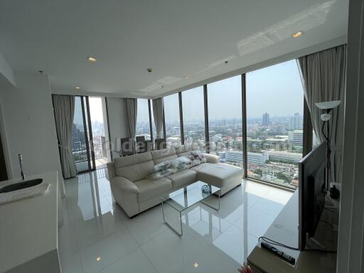 2 Bedrooms Furnished Condo with Balcony at Nara 9 - Sathorn