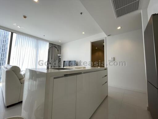 2 Bedrooms Furnished Condo with Balcony at Nara 9 - Sathorn