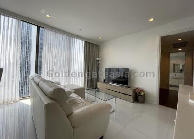 2 Bedrooms Furnished Condo with Balcony at Nara 9 - Sathorn