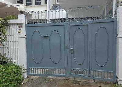 Front gate of a residential building