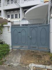 Front gate of a residential building