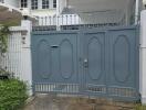 Front gate of a residential building