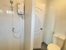 Bathroom with shower and toilet