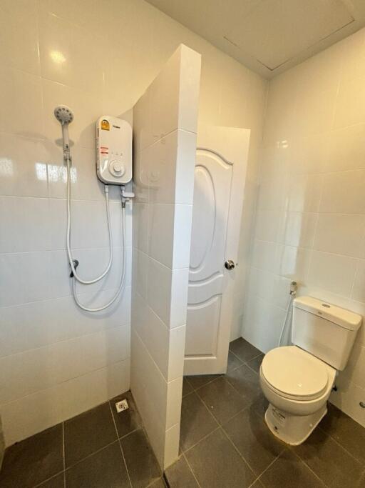 Bathroom with shower and toilet