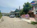 Residential housing street view