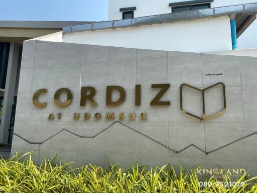 Front view of Cordiz at Udomsuk building