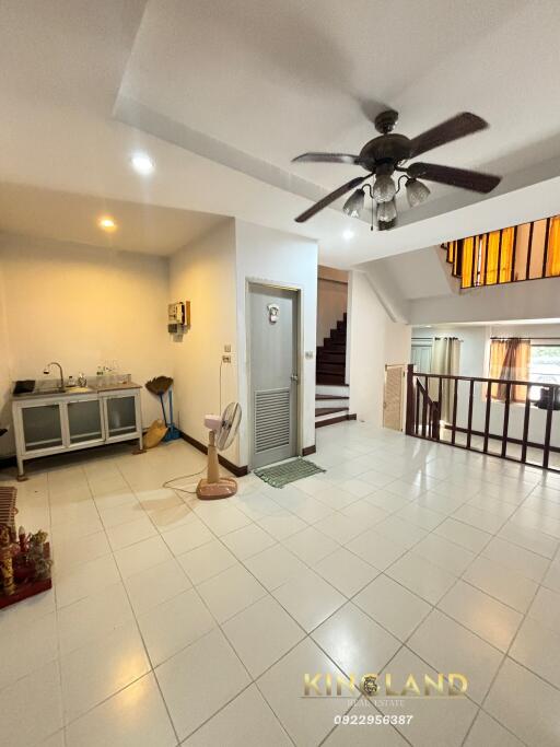 Spacious main living area with modern features