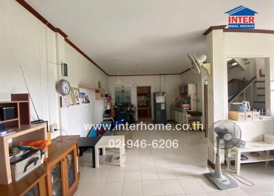 Spacious main living area with furniture and modern amenities