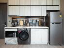 Modern kitchen with appliances