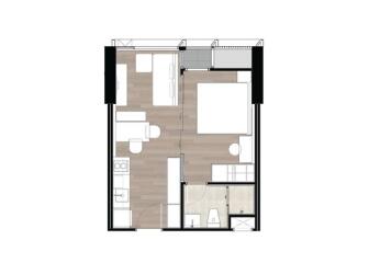 2D floor plan layout