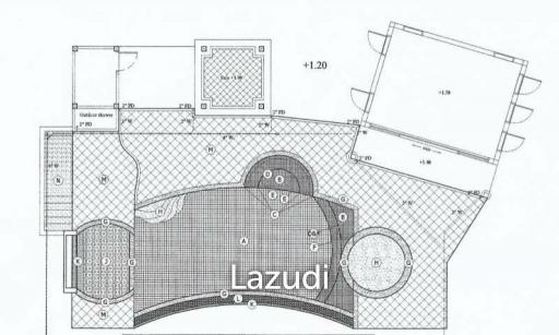 50% REDUCED - 483m2 - 60% complete Thai estate in Mae Taeng