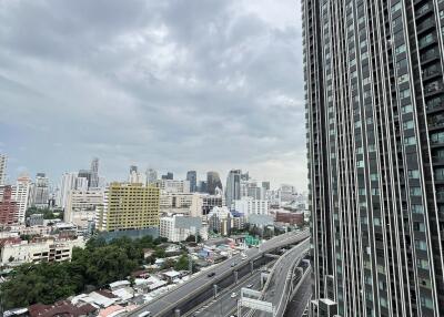 City view from high-rise building