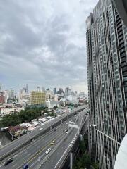 City view from high-rise building