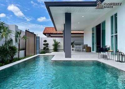 Brand New 4 Bedroom Pool Villa Modern Style In Jomtien For Sale And Rent