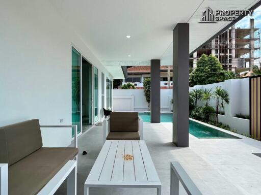 Brand New 4 Bedroom Pool Villa Modern Style In Jomtien For Sale And Rent