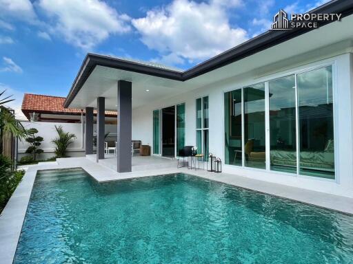 Brand New 4 Bedroom Pool Villa Modern Style In Jomtien For Sale And Rent