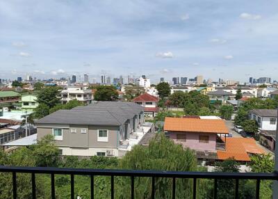 City view from balcony