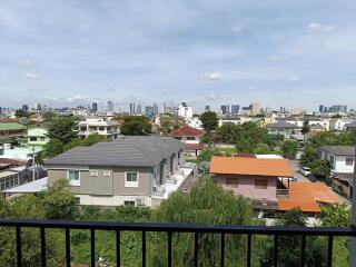 City view from balcony