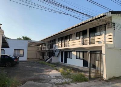 Front view of a residential building