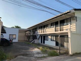 Front view of a residential building