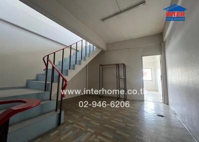 Staircase view with interhome.in.th branding