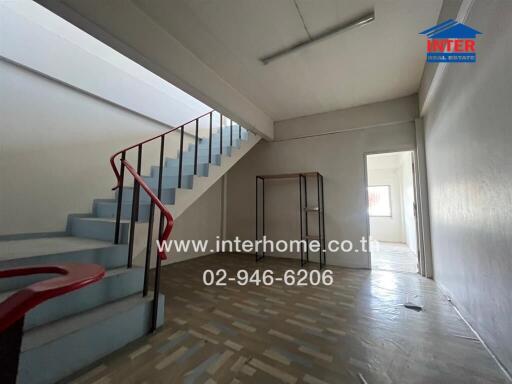 Staircase view with interhome.in.th branding