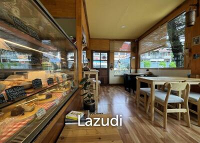 120 ตร.ม.  2 ห้องนอน  1 ห้องน้ำ ร้านอาหารสำหรับ ขายใน บ่อผุด