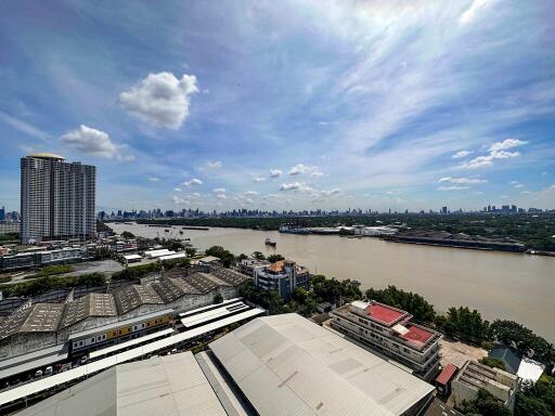 2-bedroom river view condo for sale in Rama 3 area