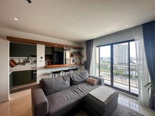 2-bedroom river view condo for sale in Rama 3 area