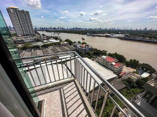 2-bedroom river view condo for sale in Rama 3 area